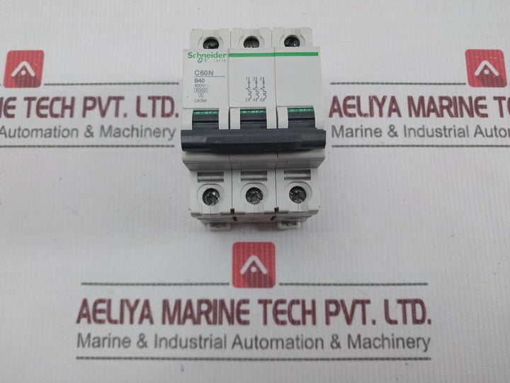 Schneider Electric C60N Circuit Breaker 400V 50/60Hz 6Kv