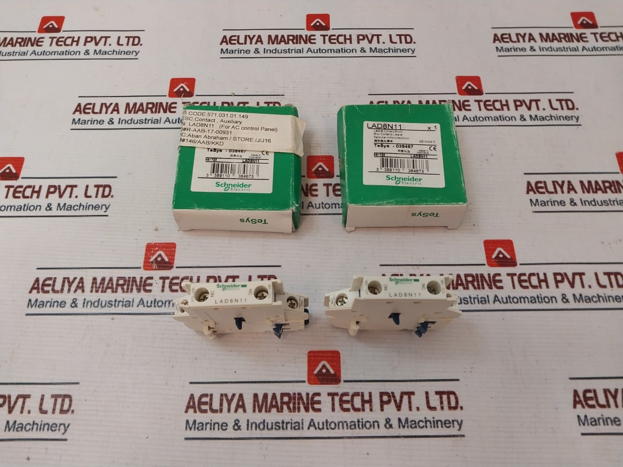 Schneider Electric Lad8N11 Lateral Contact Block 690V