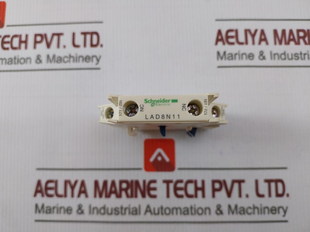 Schneider Electric Lad8N11 Auxiliary Contact Block A600 Q600