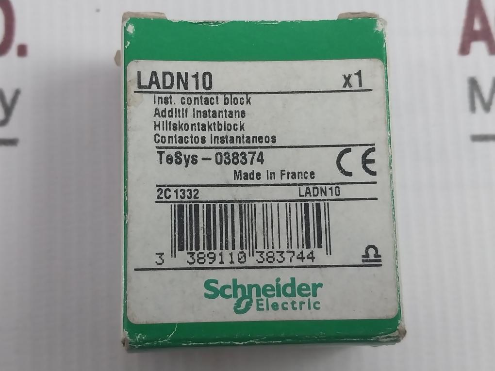 Schneider Electric Ladn10 Auxiliary Contact Block
