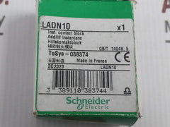 Schneider Electric Ladn10 Auxiliary Contact Block.