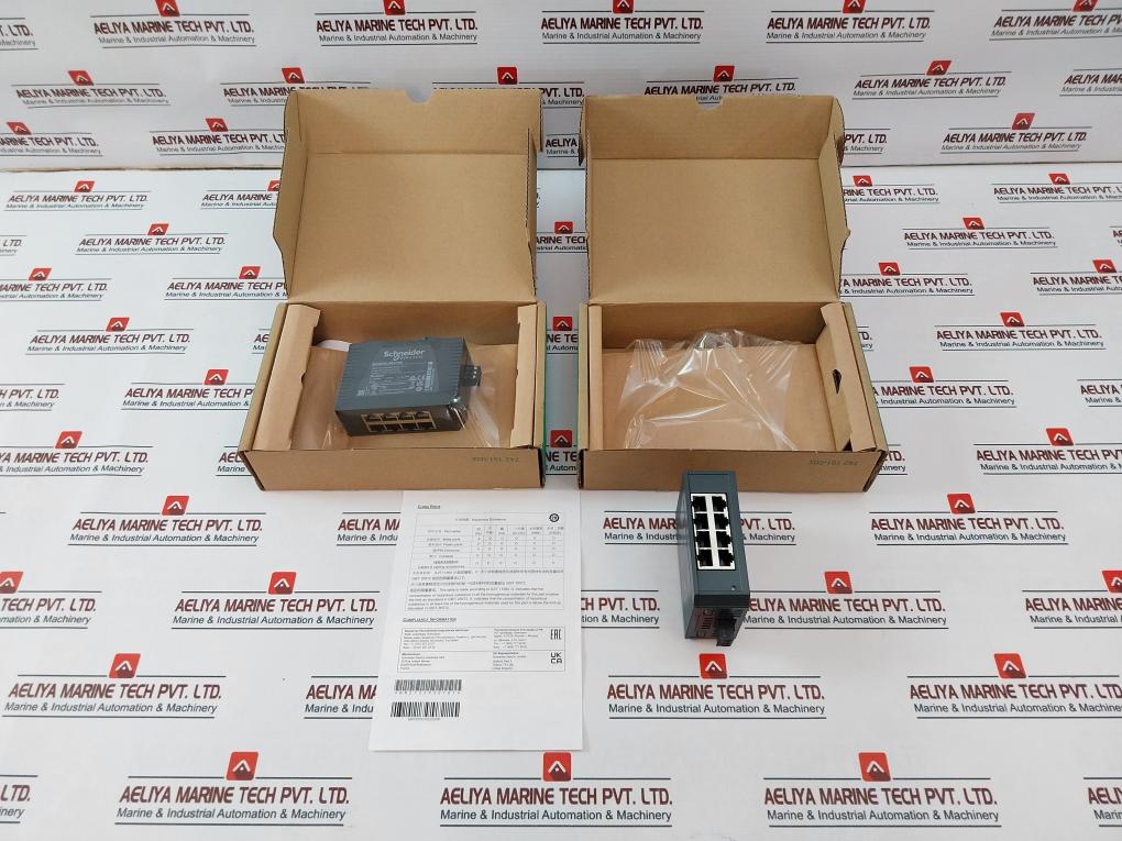 Schneider Electric Mcsesu083fn0 Modicon Unmanaged Ethernet Switch-8tx 120-61ma