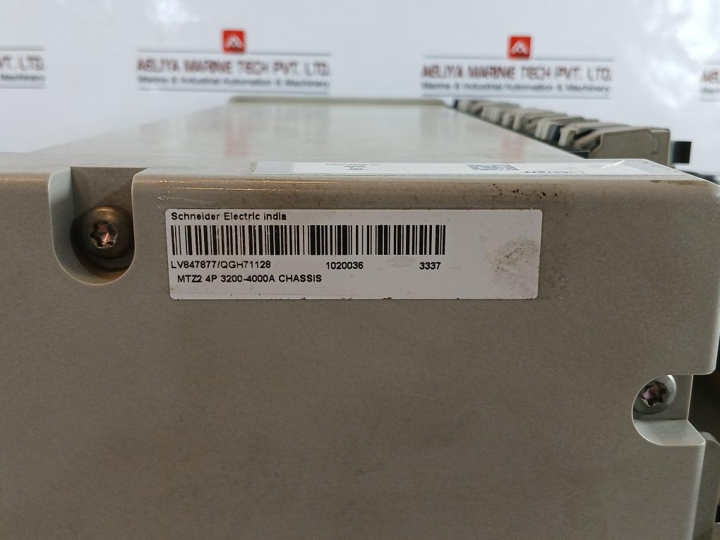 Schneider Electric Mtz2-40 H1 Circuit Breaker Basic Frame Micrologic Gh800228Aa