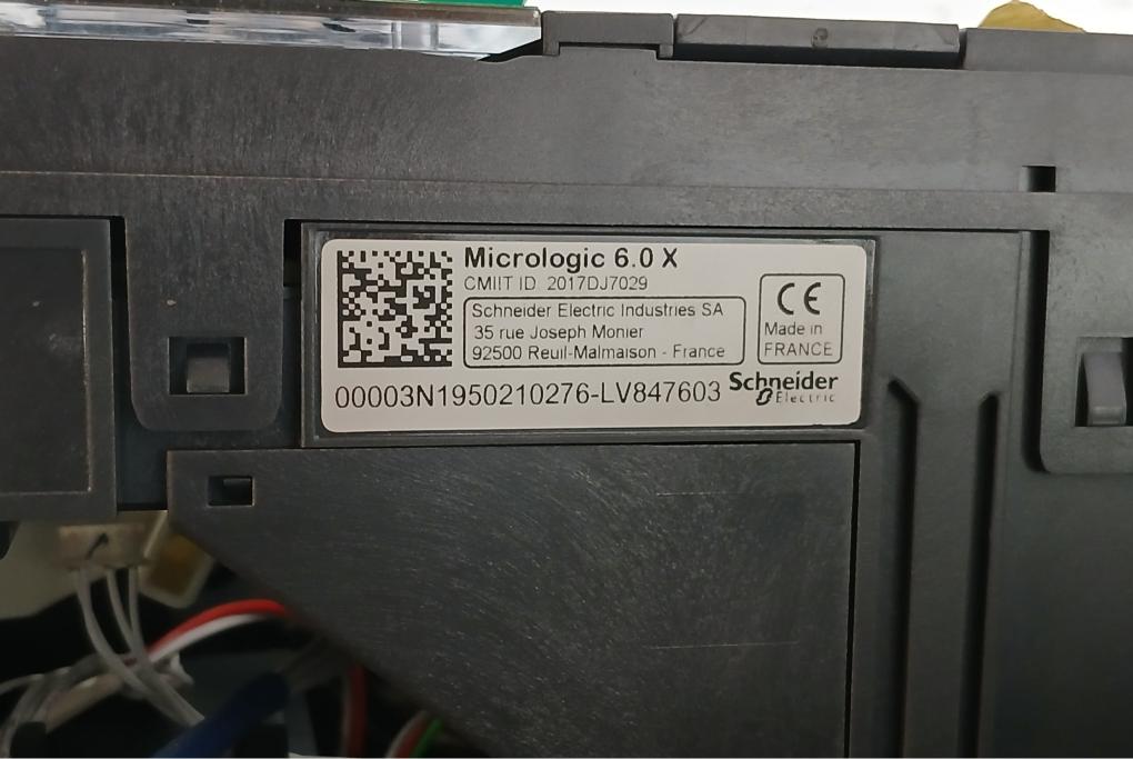 Schneider Electric Mtz2-40 H1 Circuit Breaker Basic Frame Micrologic Gh800228Aa