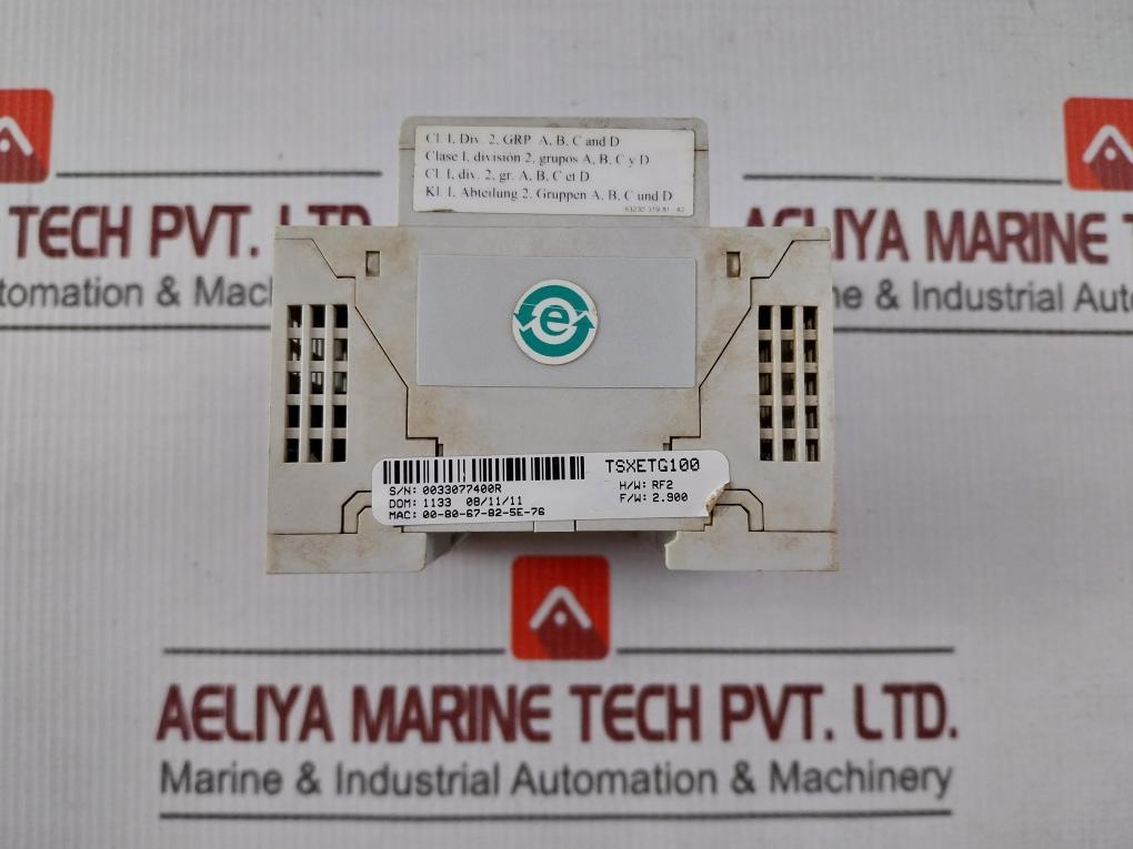 Schneider Electric Tsxetg100 Connexium Ethernet Modbus Gateway 24V 4W