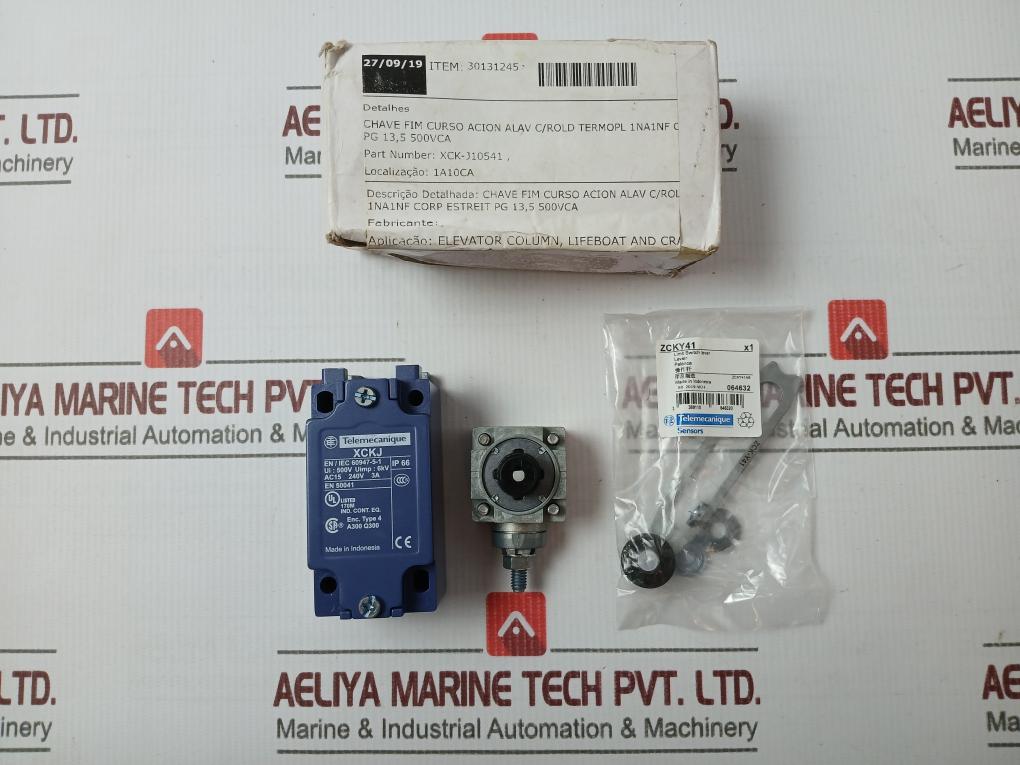 Telemecanique Xck-j10541 Limit Switch Lever Ip66