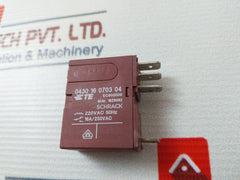 Schrack 0430 16 0703 04 Heating Element Relay 16A 250Vac