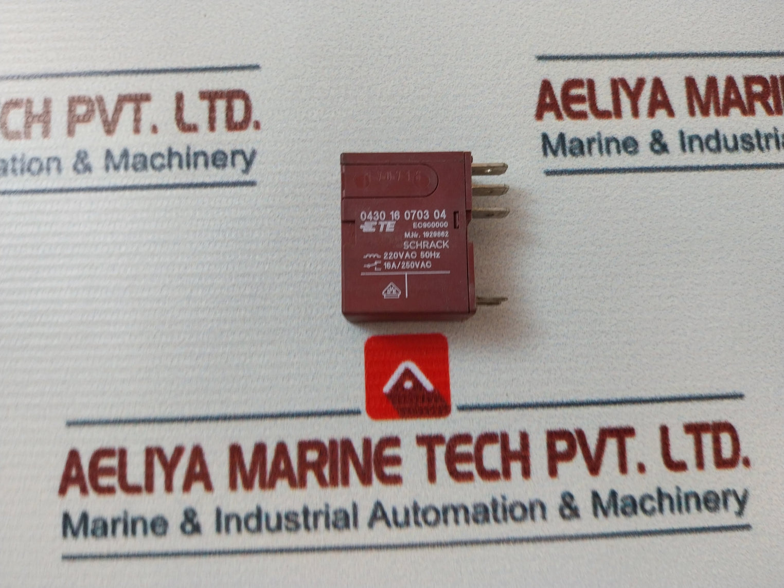 Schrack 0430 16 0703 04 Heating Element Relay 16A 250Vac