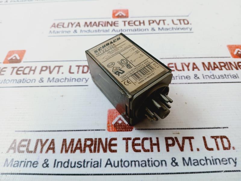 Schrack Mt221024 Plug-in Relay 24v 10a/250v~