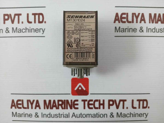 Schrack Mt301024 General Purpose Relay 5A/400Vac/Ac11