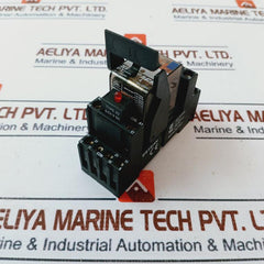 Schrack Pt530024 Plug-in Relay With Socket Es15/4N