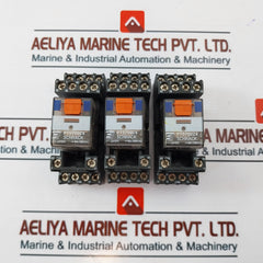 Schrack Pt570024 Relay With Pt78704 Socket