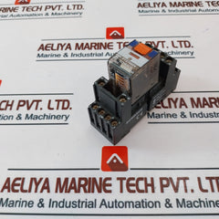 Schrack Pt570024 Relay With Pt78704 Socket
