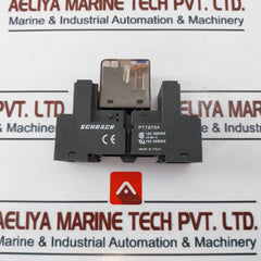 Schrack Pt570024 Relay With Pt78704 Socket