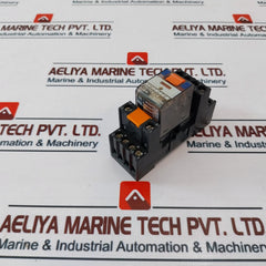 Schrack Pt570024 Relay With Zg 78700 Socket 24Vdc