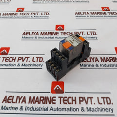 Schrack Pt570024 Relay With Zg 78700 Socket 24Vdc