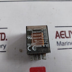 Schrack Pt570730 Miniature Relay With Socket 6a 250v