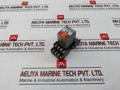 Schrack PT570730 Plug-In Relay With Base SZX-SMF