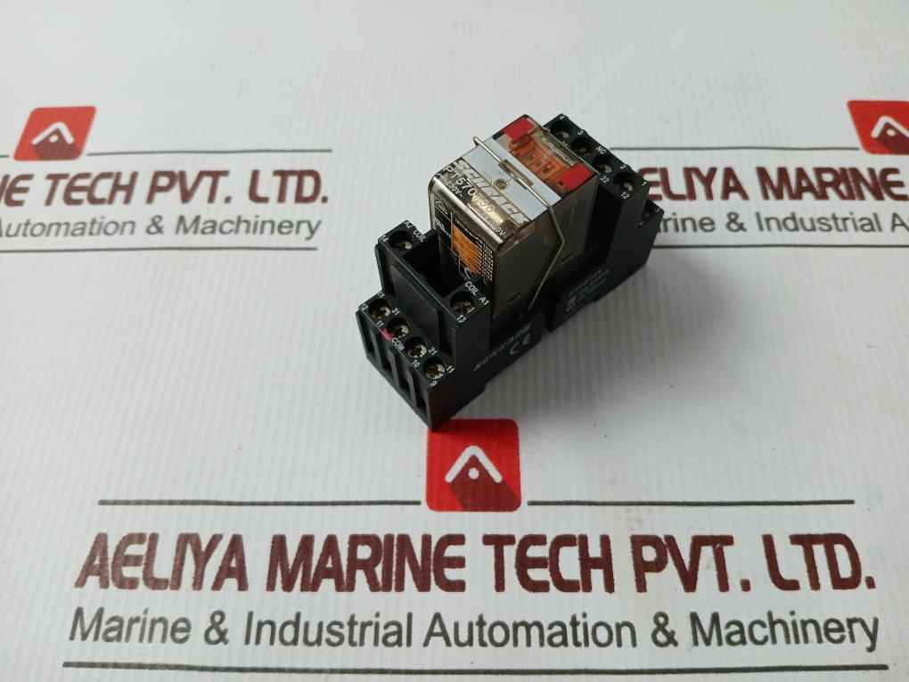 Schrack Pt570730 Plug In Relay 230V 6A