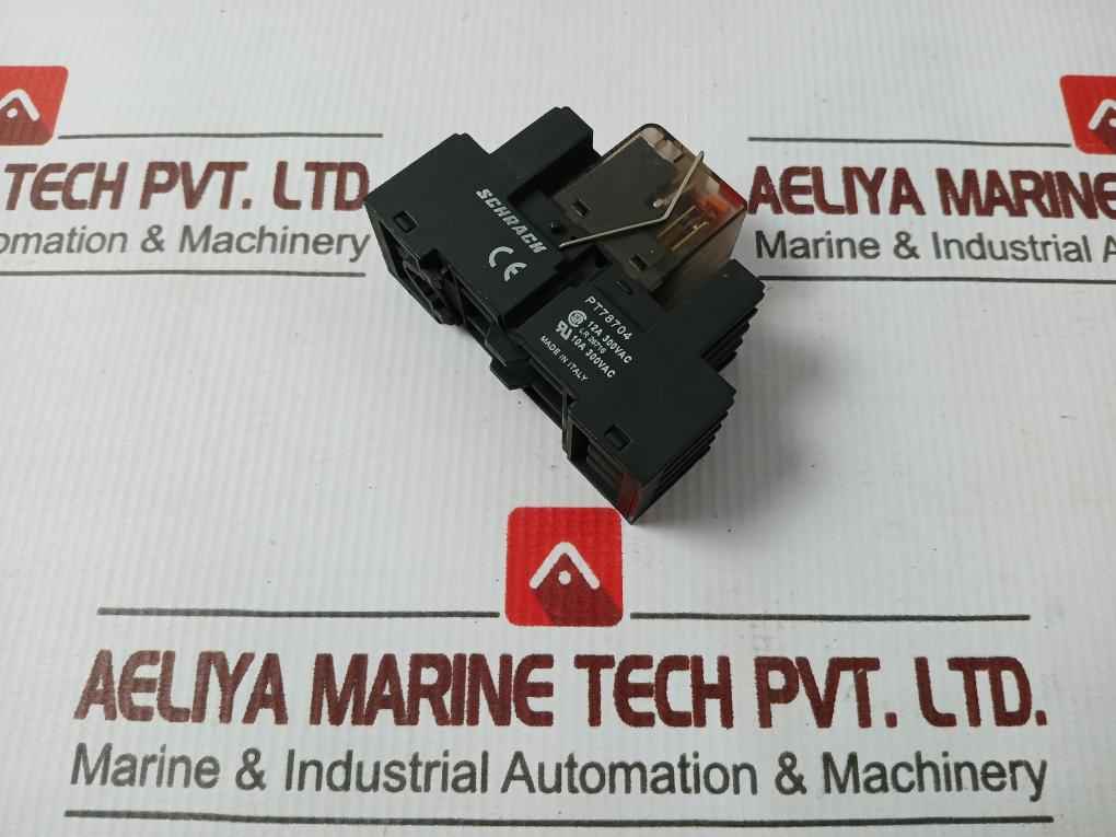 Schrack Pt570730 Plug In Relay 230V 6A