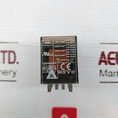 Schrack Pt570730 Series Pt Plug-in Relay 14-pin 4 C/O 230Vac 6A