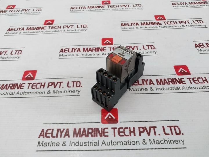 Schrack Pt570730 Series Pt Plug-in Relay 14-pin 4 C/O 230Vac 6A