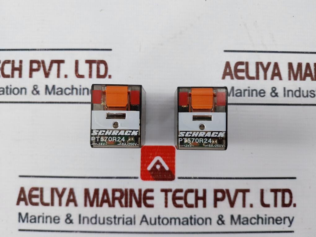 Schrack Pt570R24 Plug-in Relay 6A/250V
