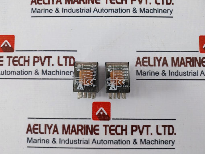 Schrack Pt570R24 Plug-in Relay 6A/250V