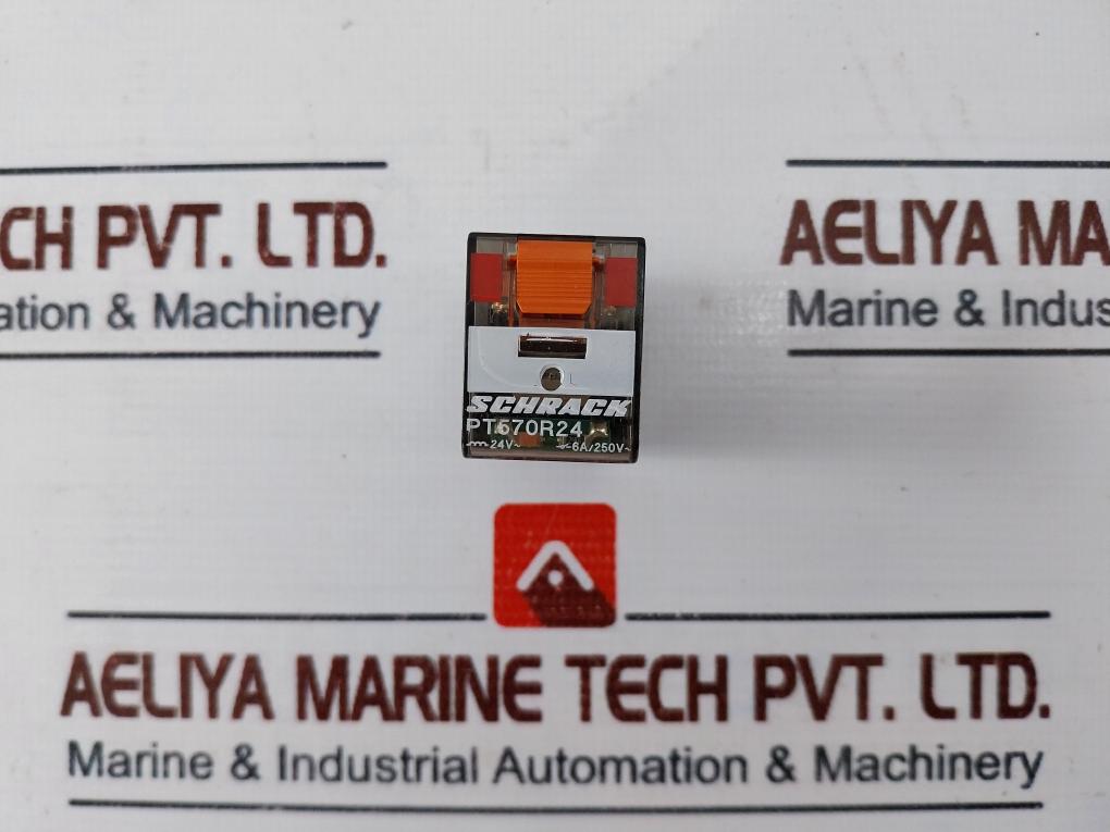 Schrack Pt570R24 Plug-in Relay 6A/250V