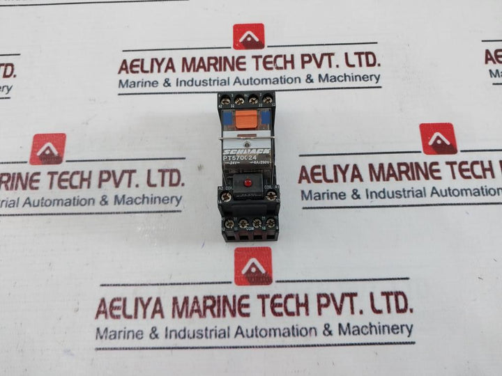 Schrack Pt78704 Relay With Base