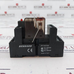 Schrack Pt78704 Relay With Base