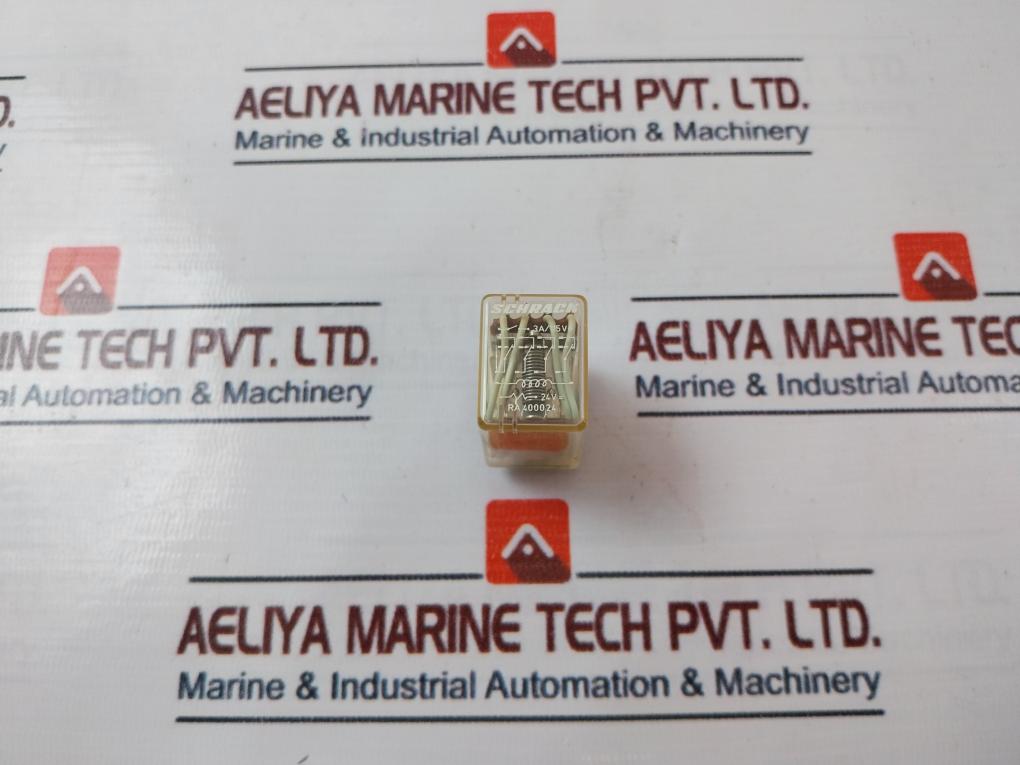 Lot of 2X Schrack Ra400024 Power Relay 3a/115v