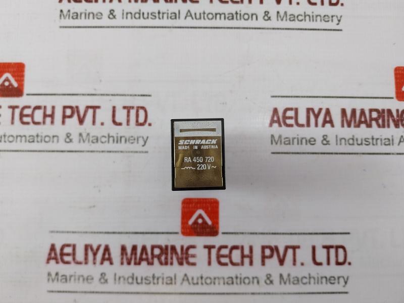 Schrack Ra 450 720 Miniature Power Relay 220V