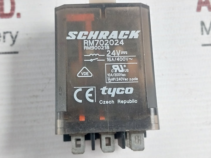 Schrack Rm702024 Power Electrical Relay 10A/300Vac