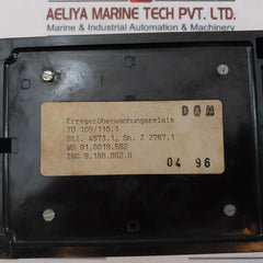 Schrack Rm 732 012 Exciter Monitoring Relay 16A/250Vac