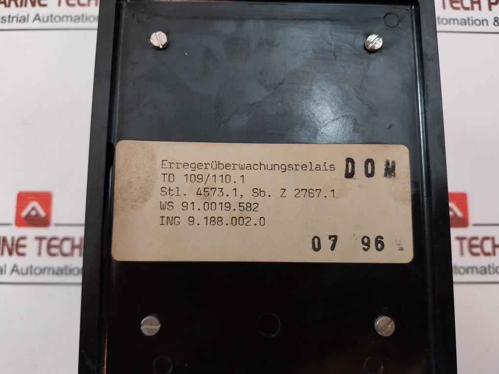 Schrack Rm732012 Exciter Monitoring Relay 16A/400V