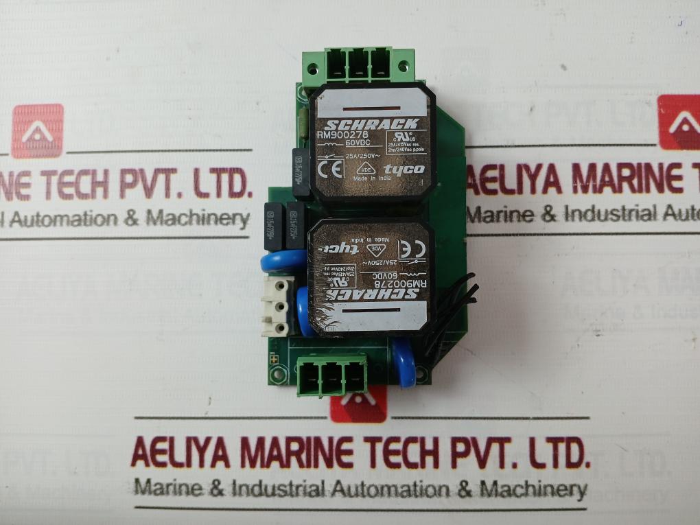 Schrack Rm900278 Relay Card 60Vdc 25041053