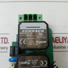 Schrack Rm900278 Relay Card 60Vdc 25041053