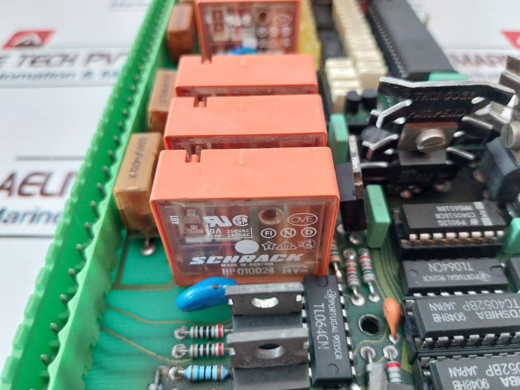 Schrack Rp010024 Printed Circuit Board 10A 24V