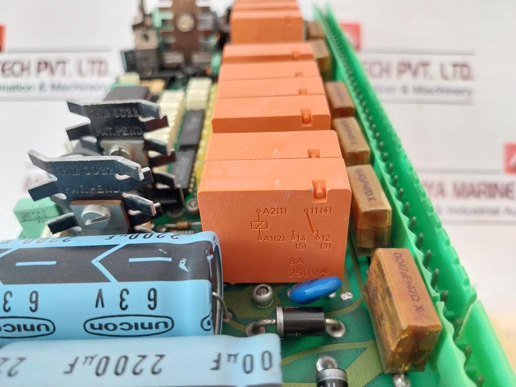 Schrack Rp010024 Printed Circuit Board 10A 24V