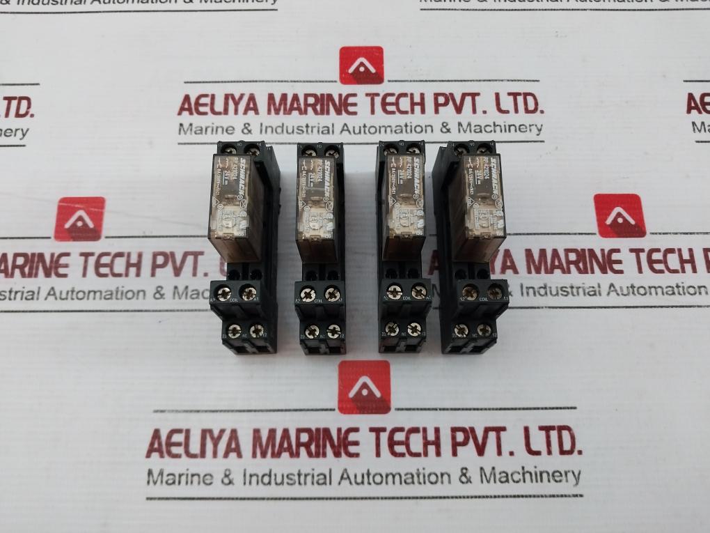 Schrack Rp 421024 Pcb Relay 1 C/O 24Vdc 8A Pinning 5.0A