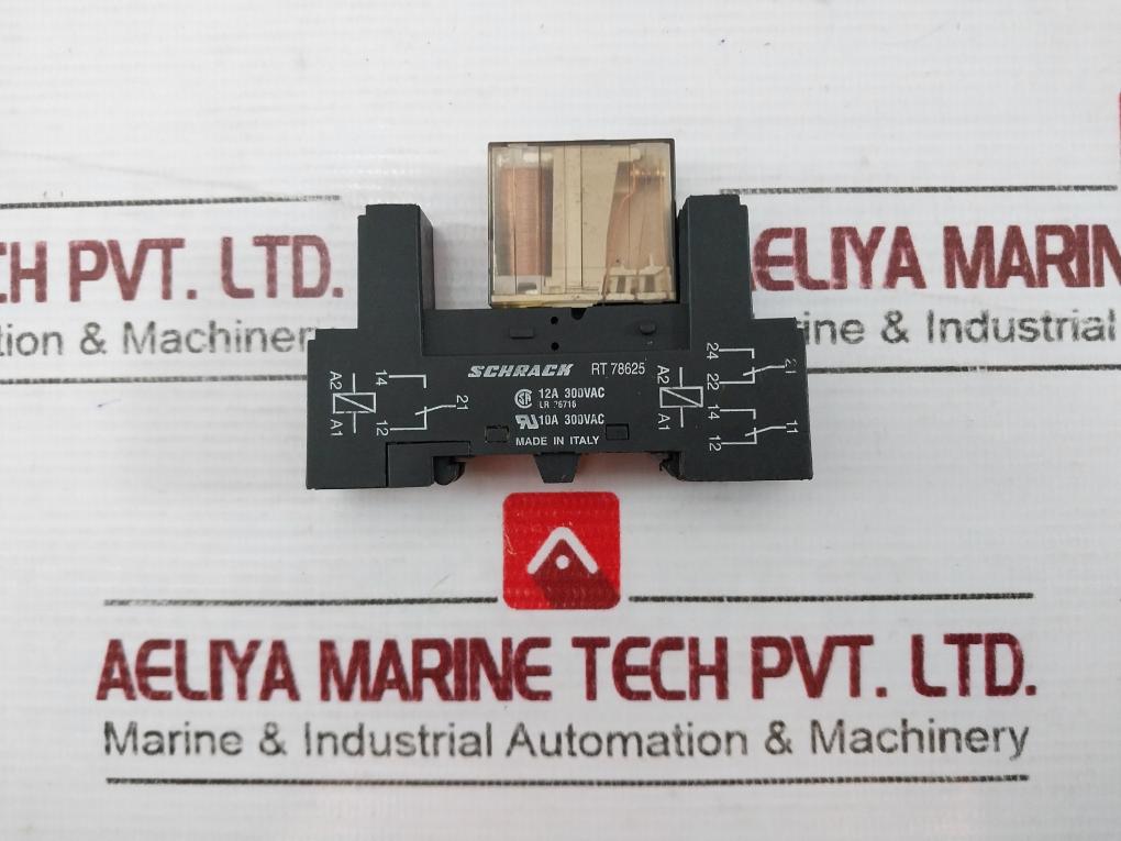 Schrack Rp 421024 Pcb Relay 1 C/O 24Vdc 8A Pinning 5.0A
