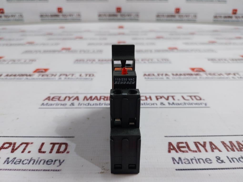 Schrack Rt 78624 Relay Socket 12A 300Vac, 10A 300Vac, 110/230 Vac