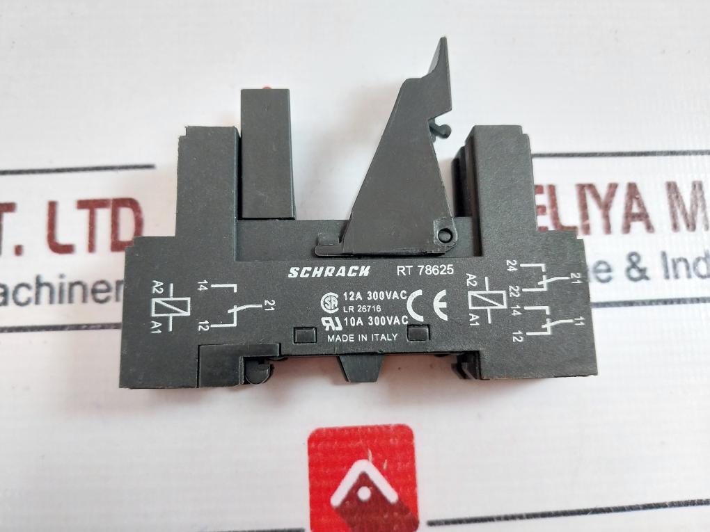 Schrack Rt 78625 Relay Socket With Diode Rpm Lo 524