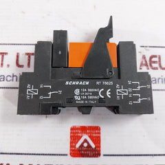 Schrack Rt 78625 Type 42 Relay With Socket 10/12A 300Vac