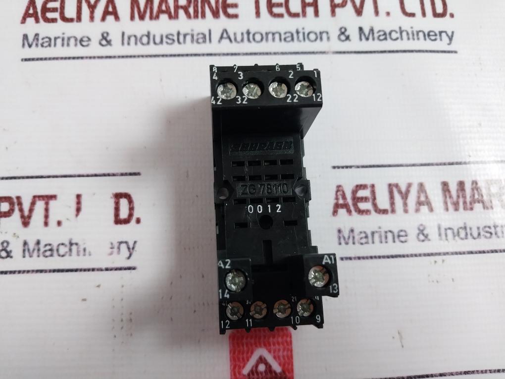 Schrack ZG 78110 Relay Base