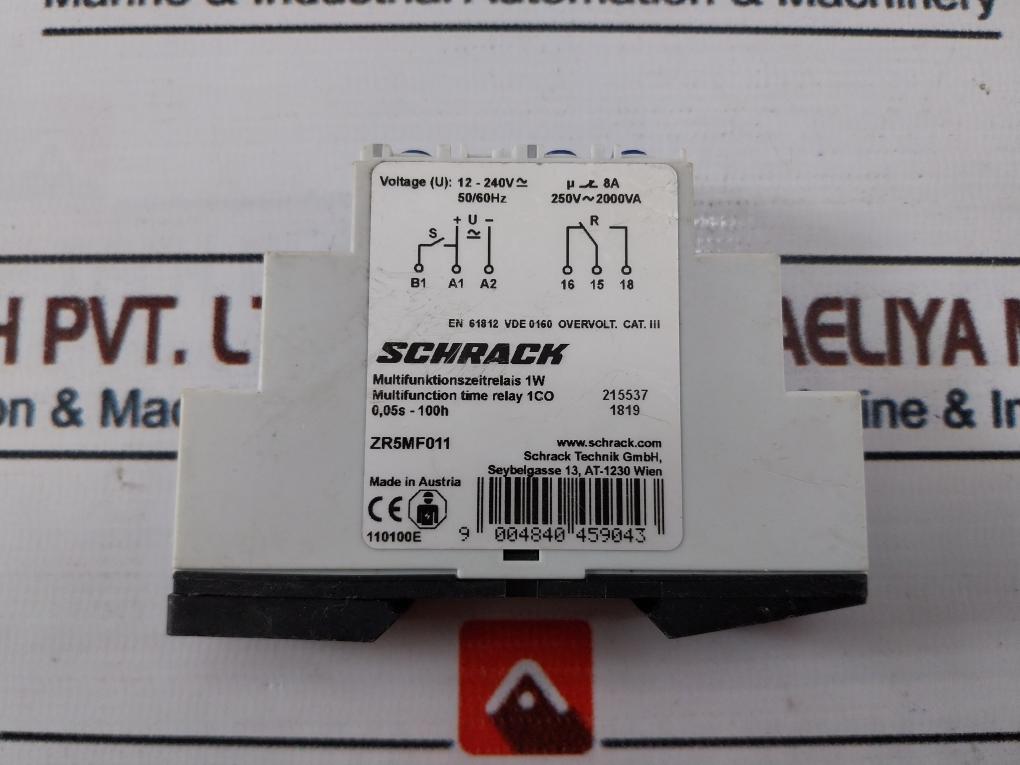 Schrack Zr5Mf011 Multifunction Time Relay