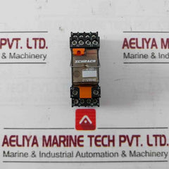 Schrack Zt570548 Miniature Relay With Base 5-6A