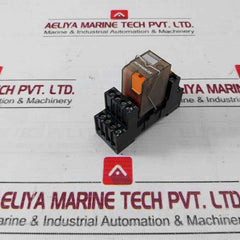 Schrack Zt570548 Miniature Relay With Base 5-6A
