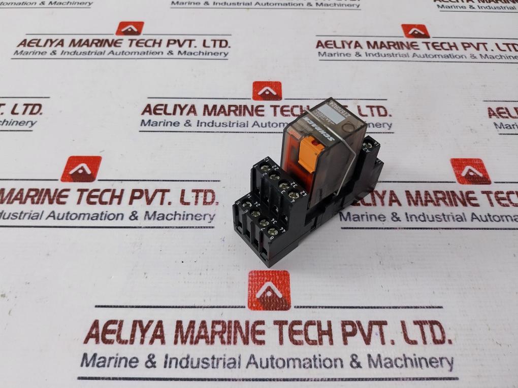 Schrack Zt570R24 Mini Relay With Base Zg 78700